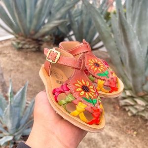 Handmade Baby sandals kids shoe size 4 huaraches